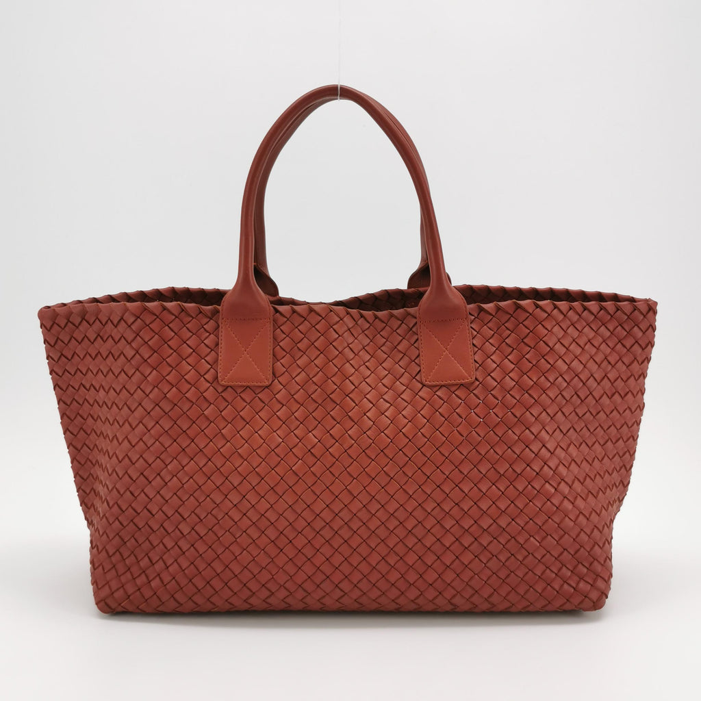 Bottega Veneta Cabat Medium Rust