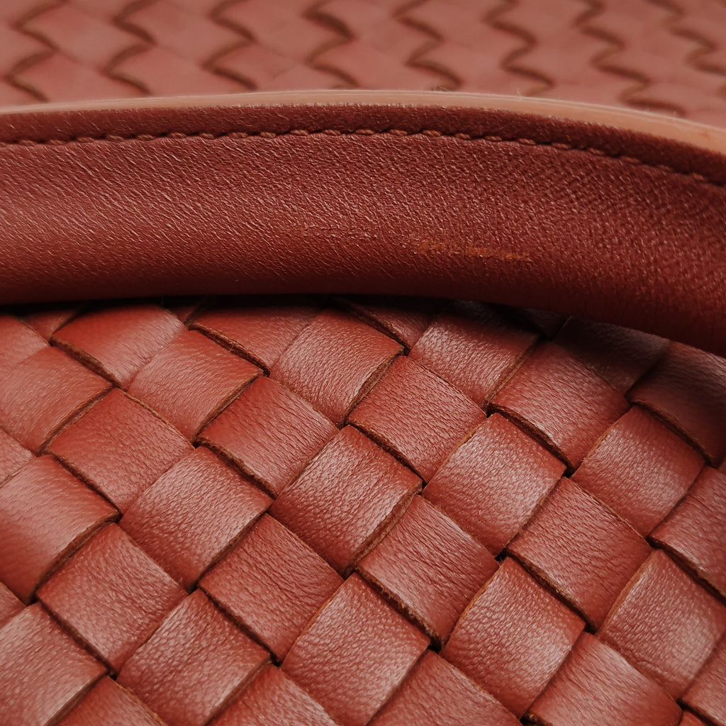 Bottega Veneta Cabat Medium Rust