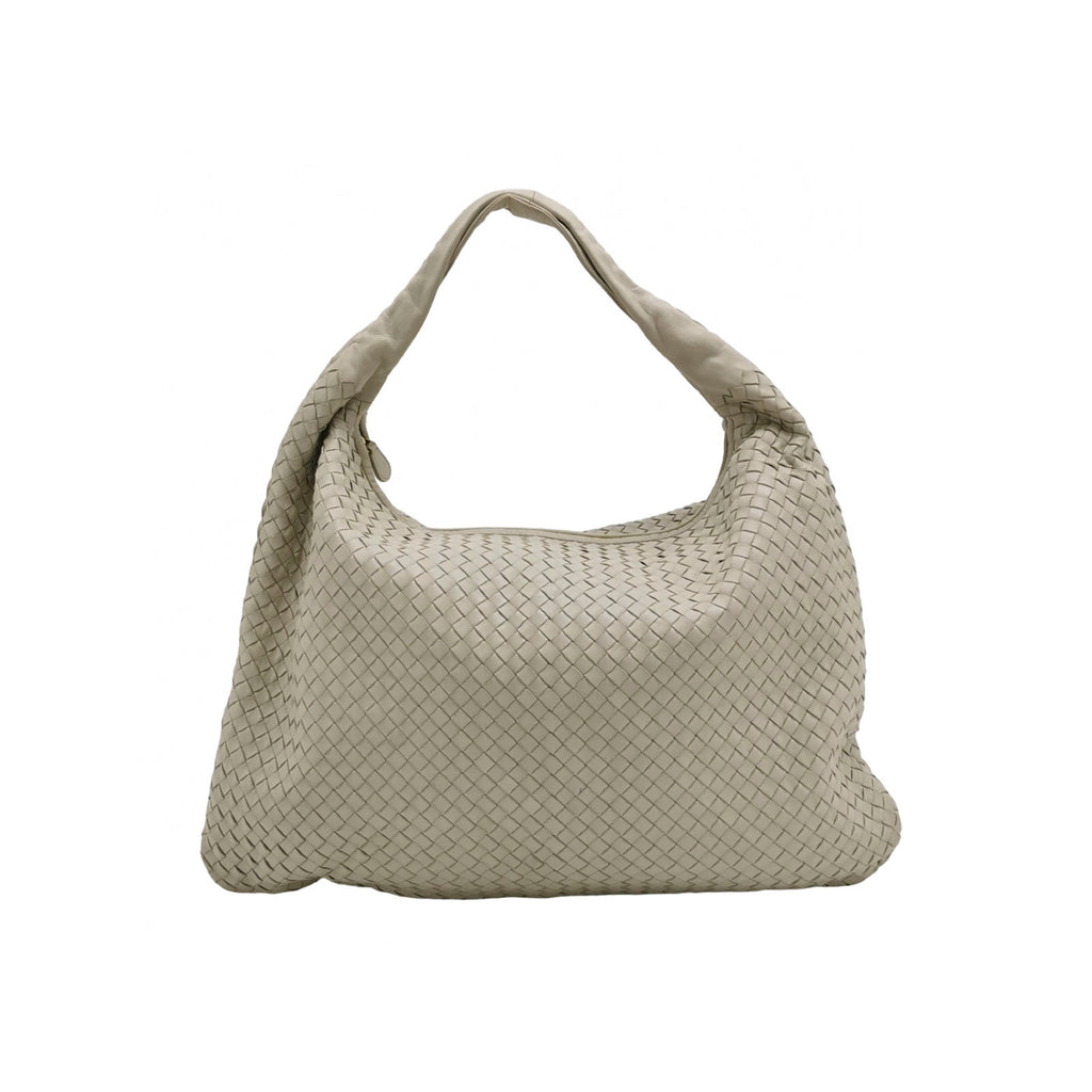 Bottega Veneta Intrecciato Hobo Off White 50cm