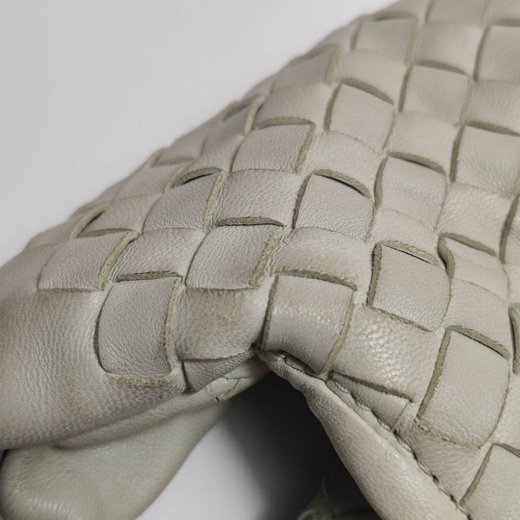 Bottega Veneta Intrecciato Hobo Off White 50cm