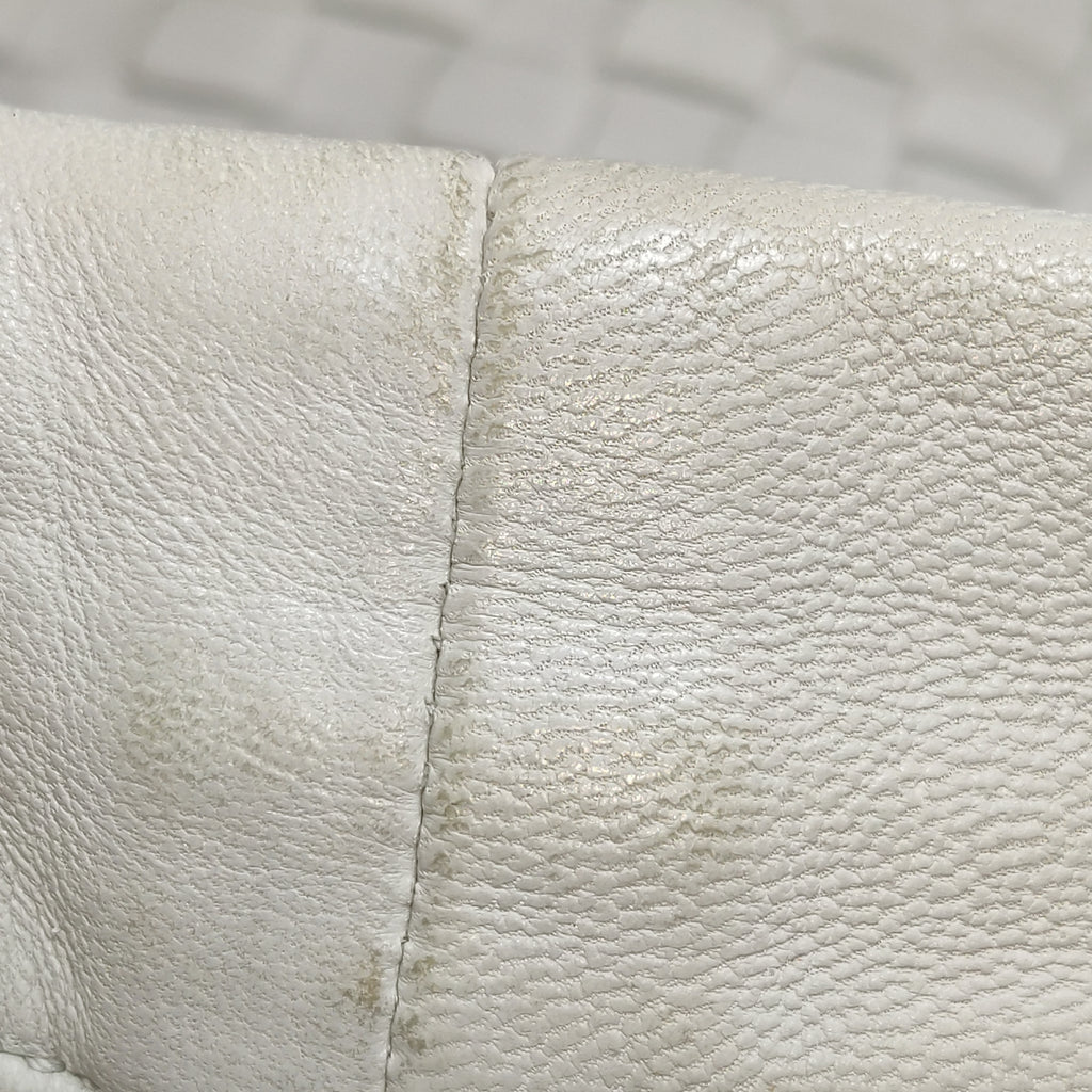 Bottega Veneta Intrecciato Hobo Off White 50cm