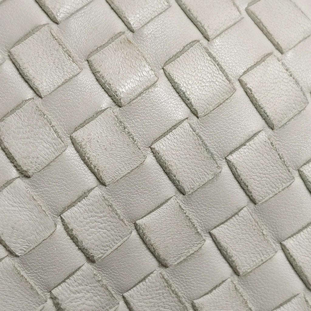 Bottega Veneta Intrecciato Hobo Off White 50cm