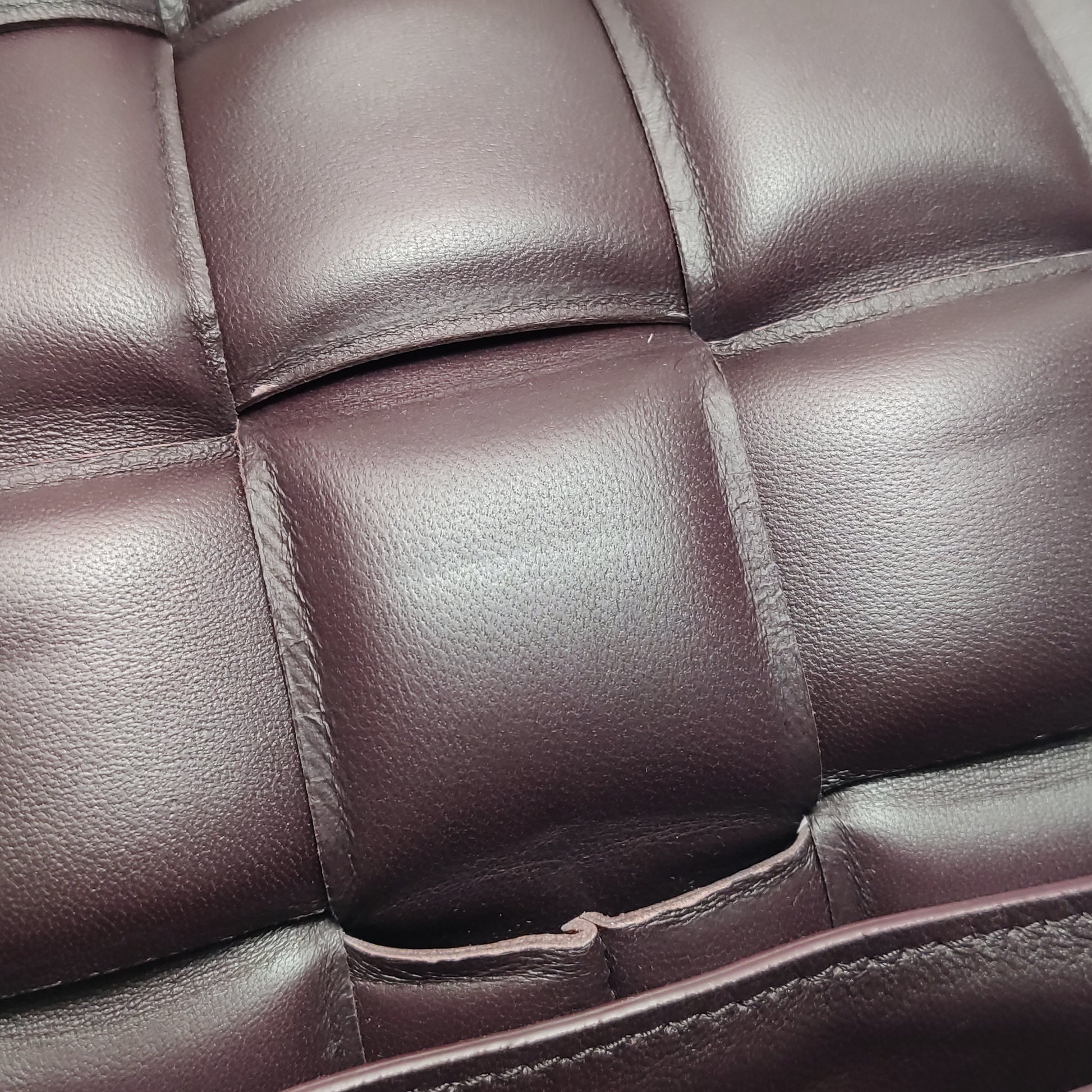 Bottega Veneta Padded Cassette Grape