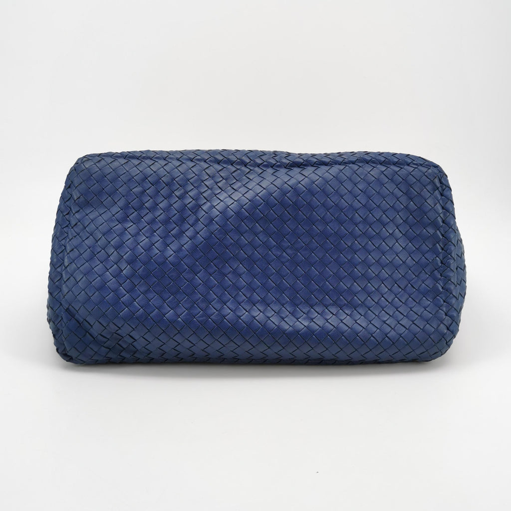 Bottega Veneta Cesta Tote Dark Blue