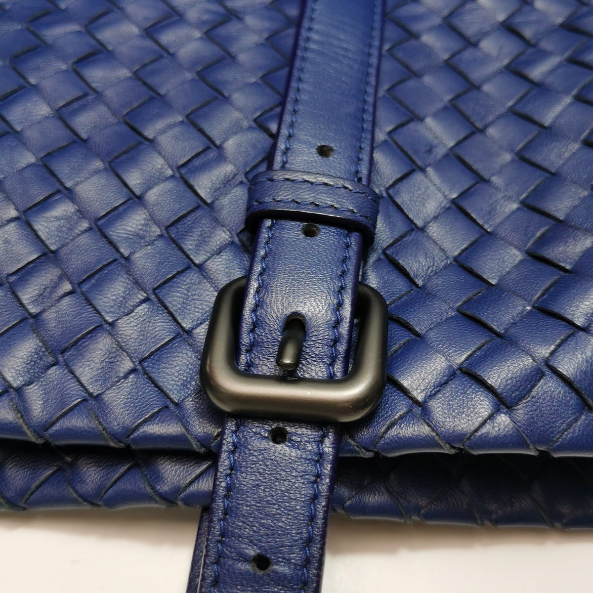Bottega Veneta Cesta Tote Dark Blue