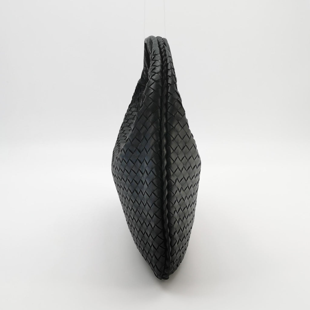 Bottega Veneta Intrecciato Hobo Small Black