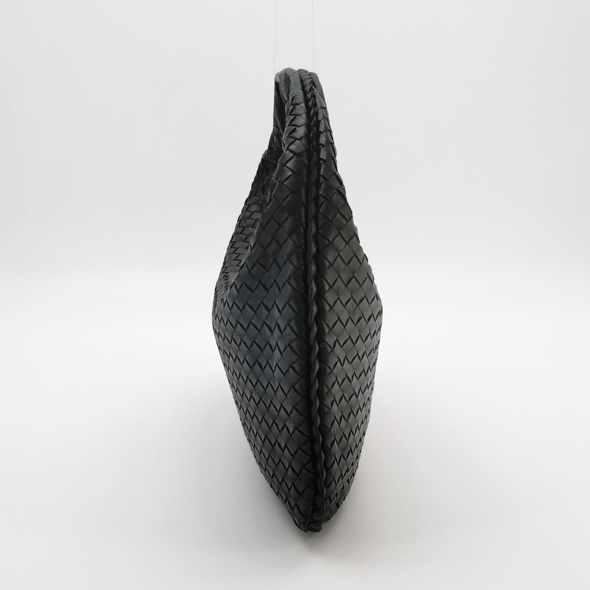 Bottega Veneta Intrecciato Hobo Small Black