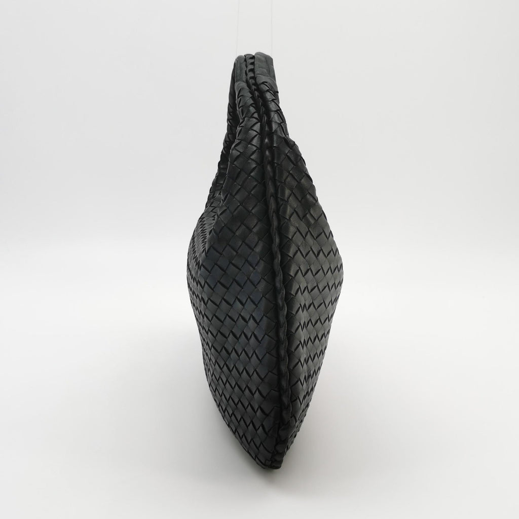 Bottega Veneta Intrecciato Hobo Small Black