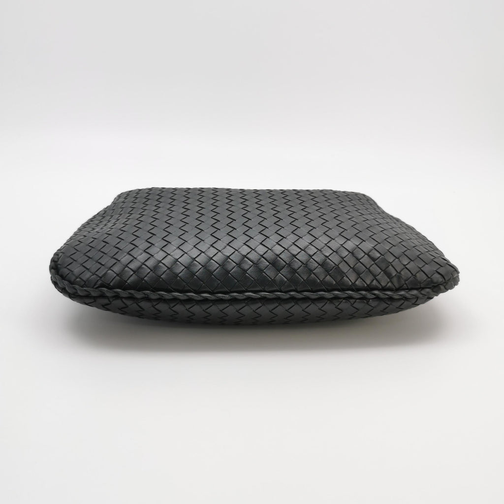 Bottega Veneta Intrecciato Hobo Small Black