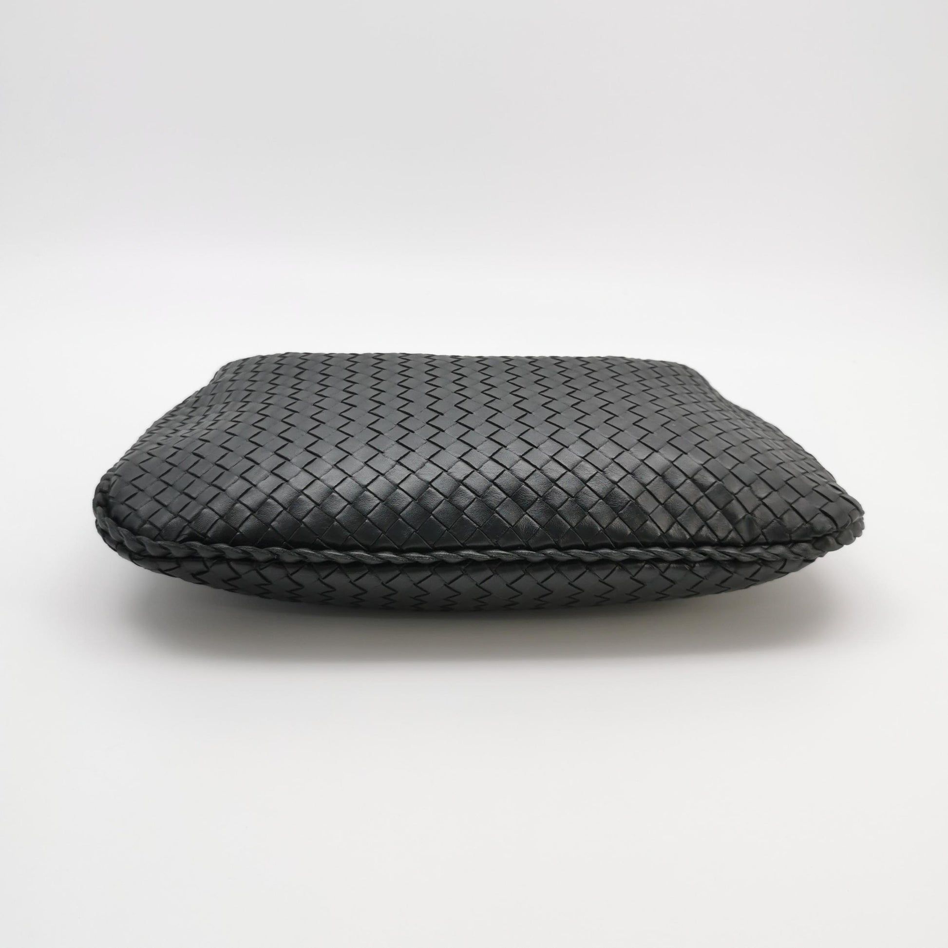 Bottega Veneta Intrecciato Hobo Small Black