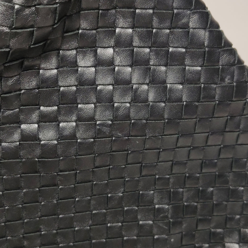 Bottega Veneta Intrecciato Hobo Small Black