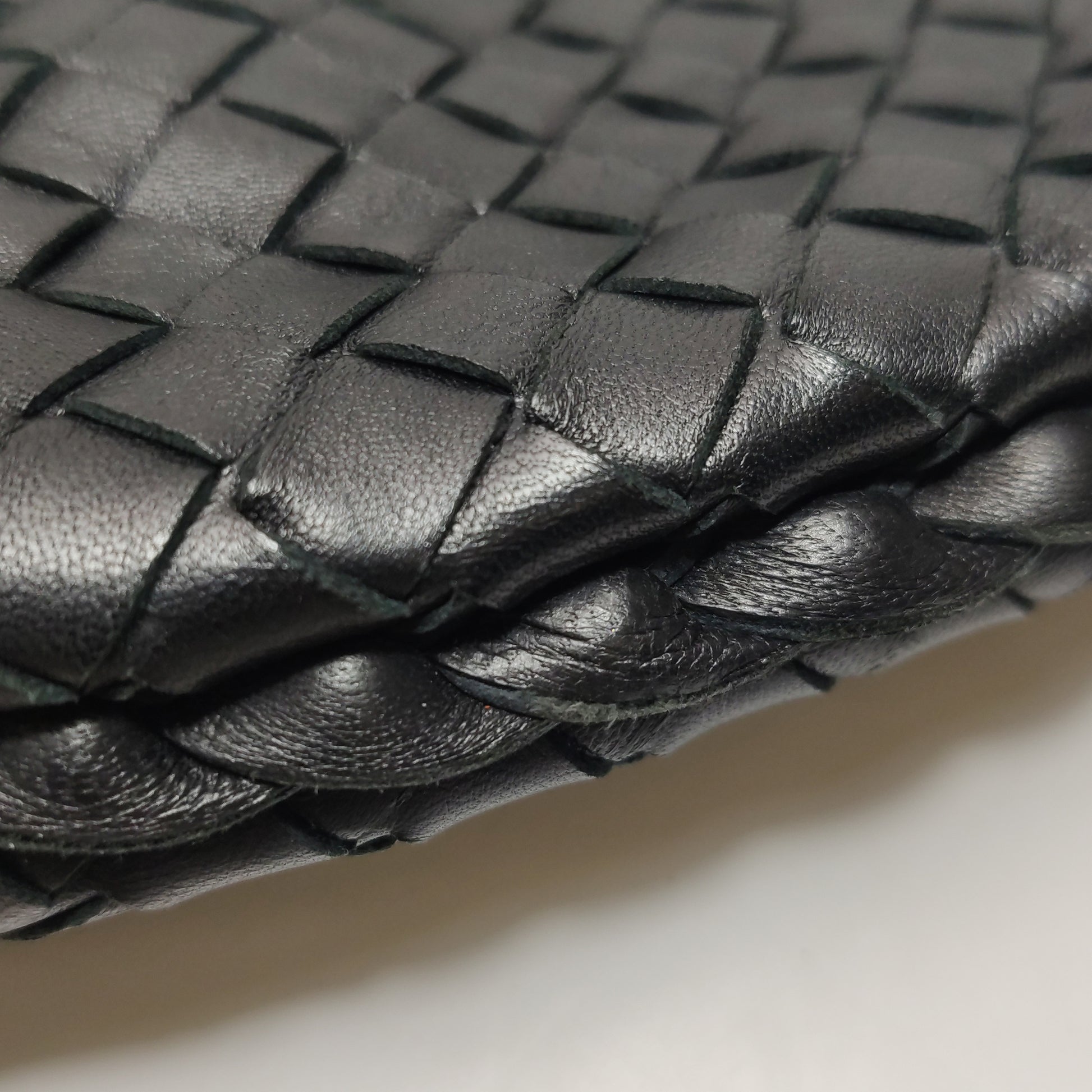 Bottega Veneta Intrecciato Hobo Small Black