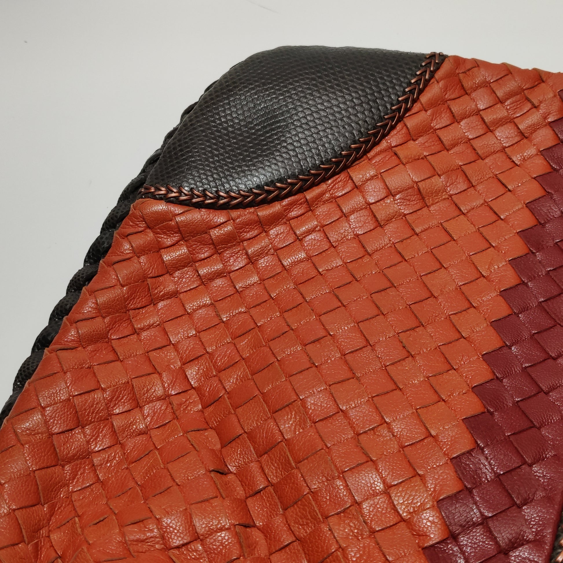 Bottega Veneta Intrecciato Multicolor Woven Hobo Bag