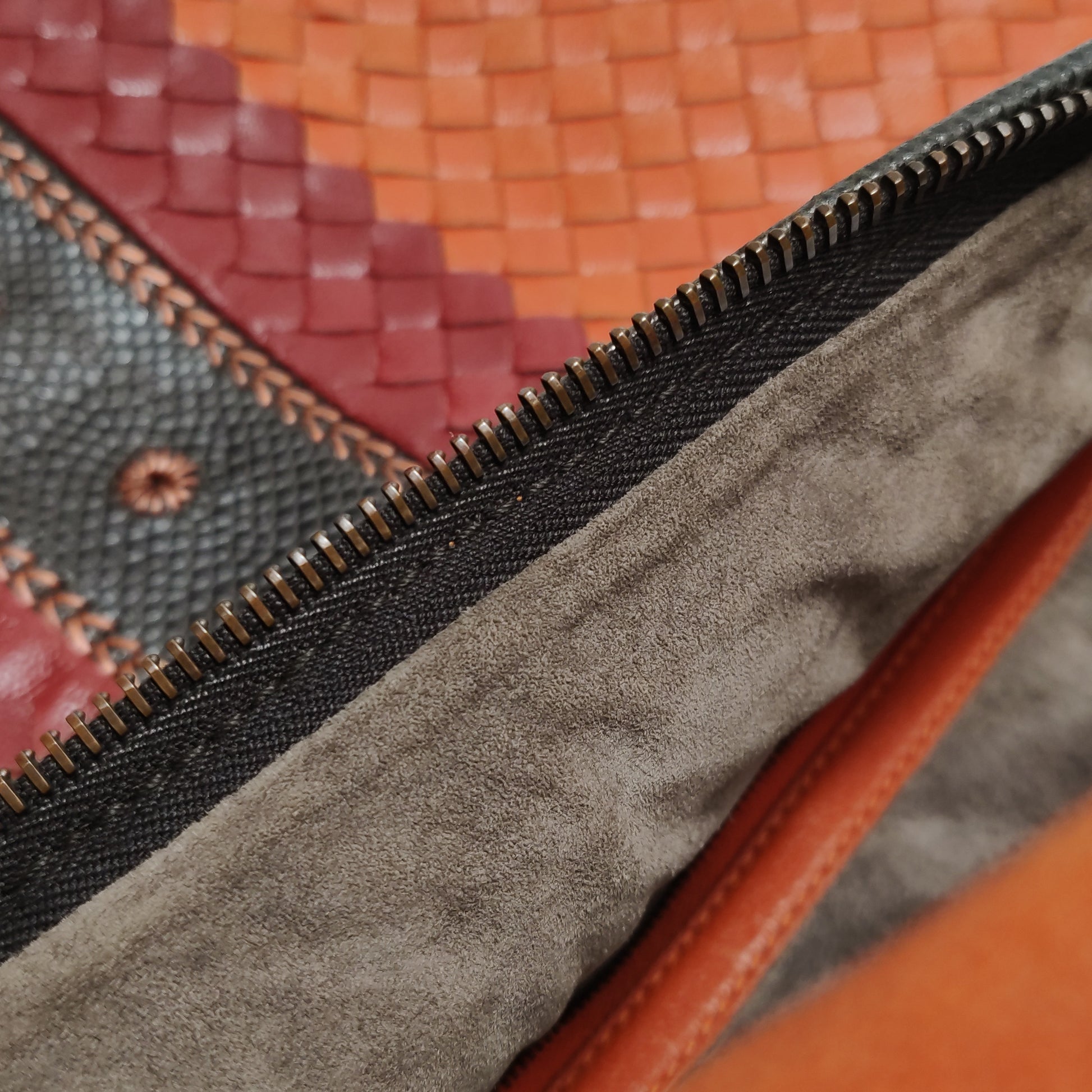Bottega Veneta Intrecciato Multicolor Woven Hobo Bag