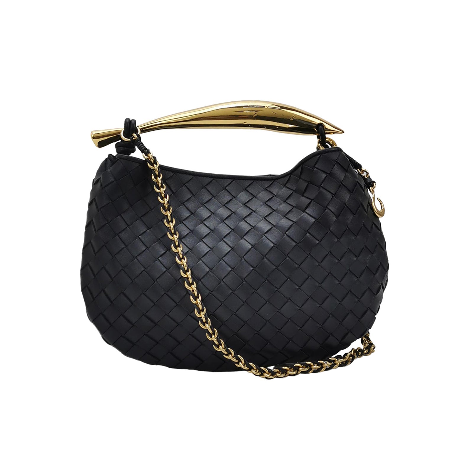 Bottega Veneta Sardine Chain Black