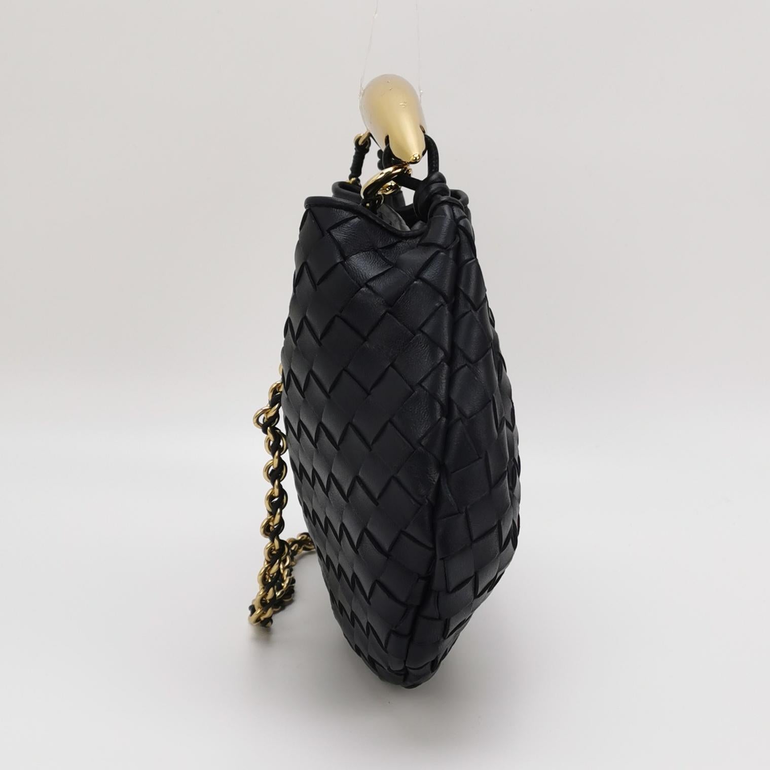 Bottega Veneta Sardine Chain Black