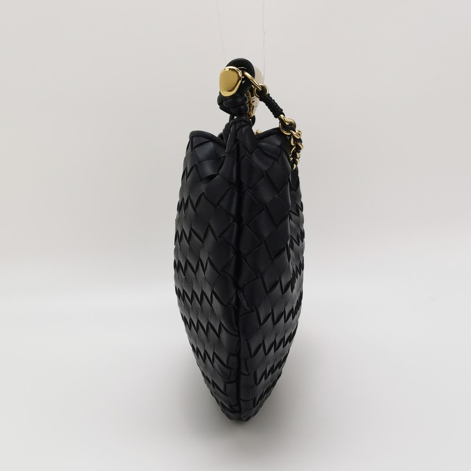 Bottega Veneta Sardine Chain Black