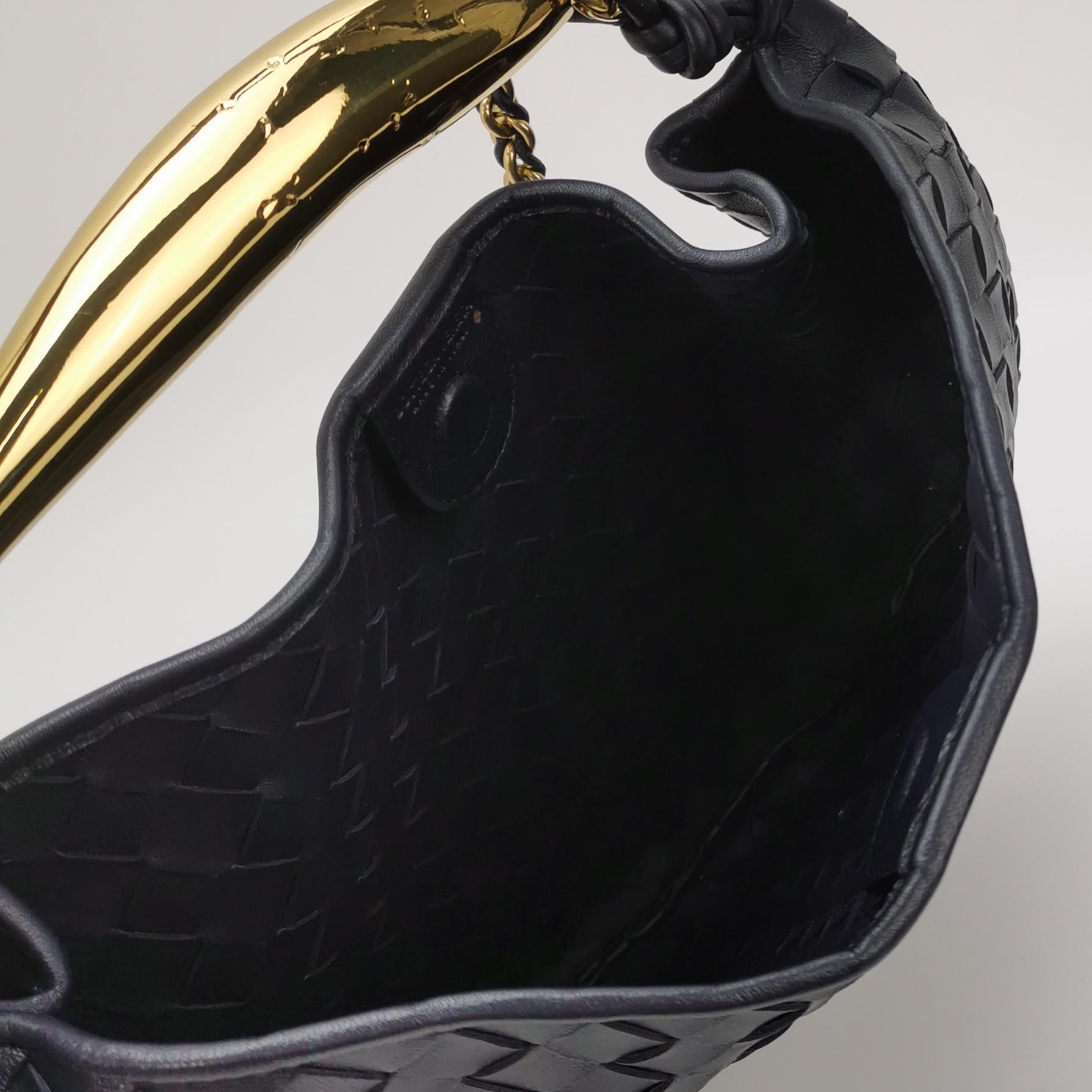 Bottega Veneta Sardine Chain Black