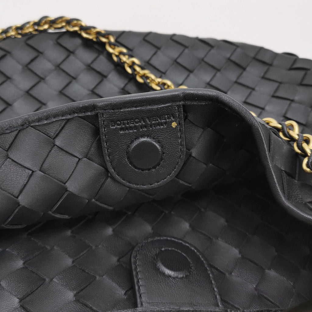 Bottega Veneta Sardine Chain Black