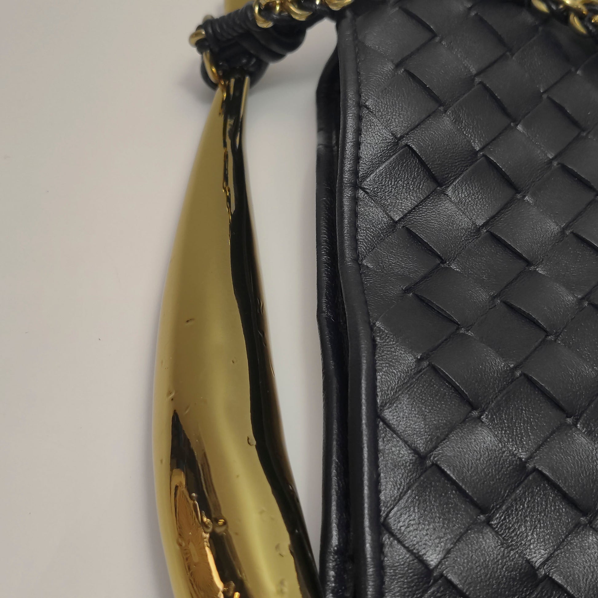 Bottega Veneta Sardine Chain Black