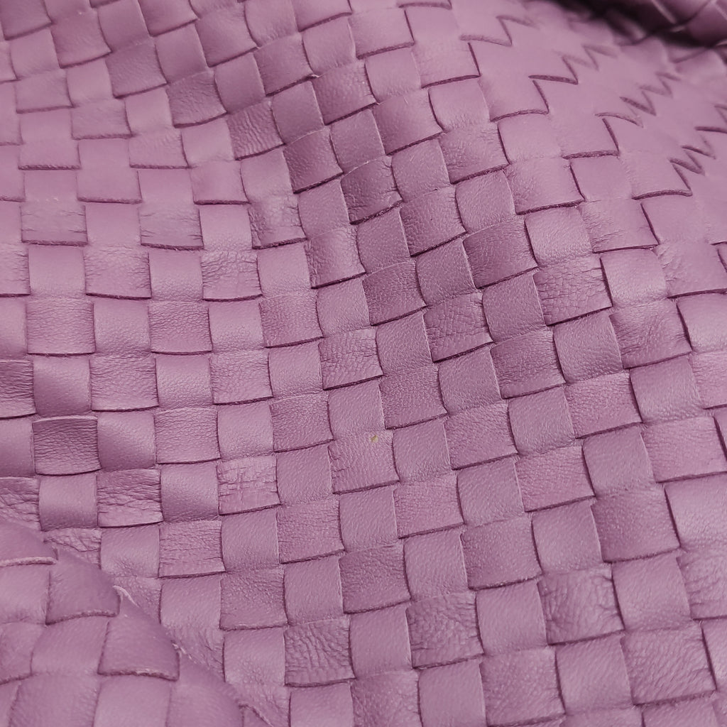 Bottega Veneta Inrecciato Belly Hobo Purple 45cm