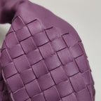 Bottega Veneta Inrecciato Belly Hobo Purple 45cm