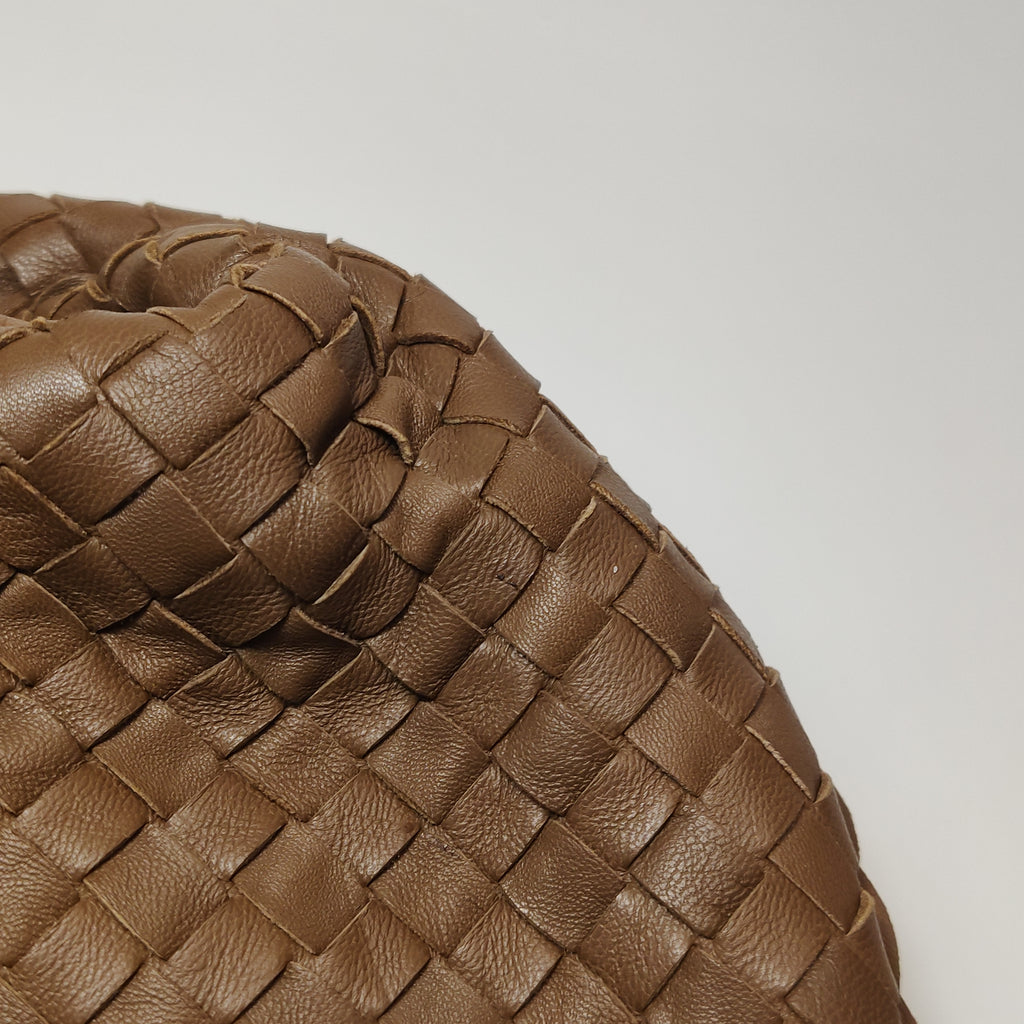 Bottega Veneta Intrecciato Hobo Brown