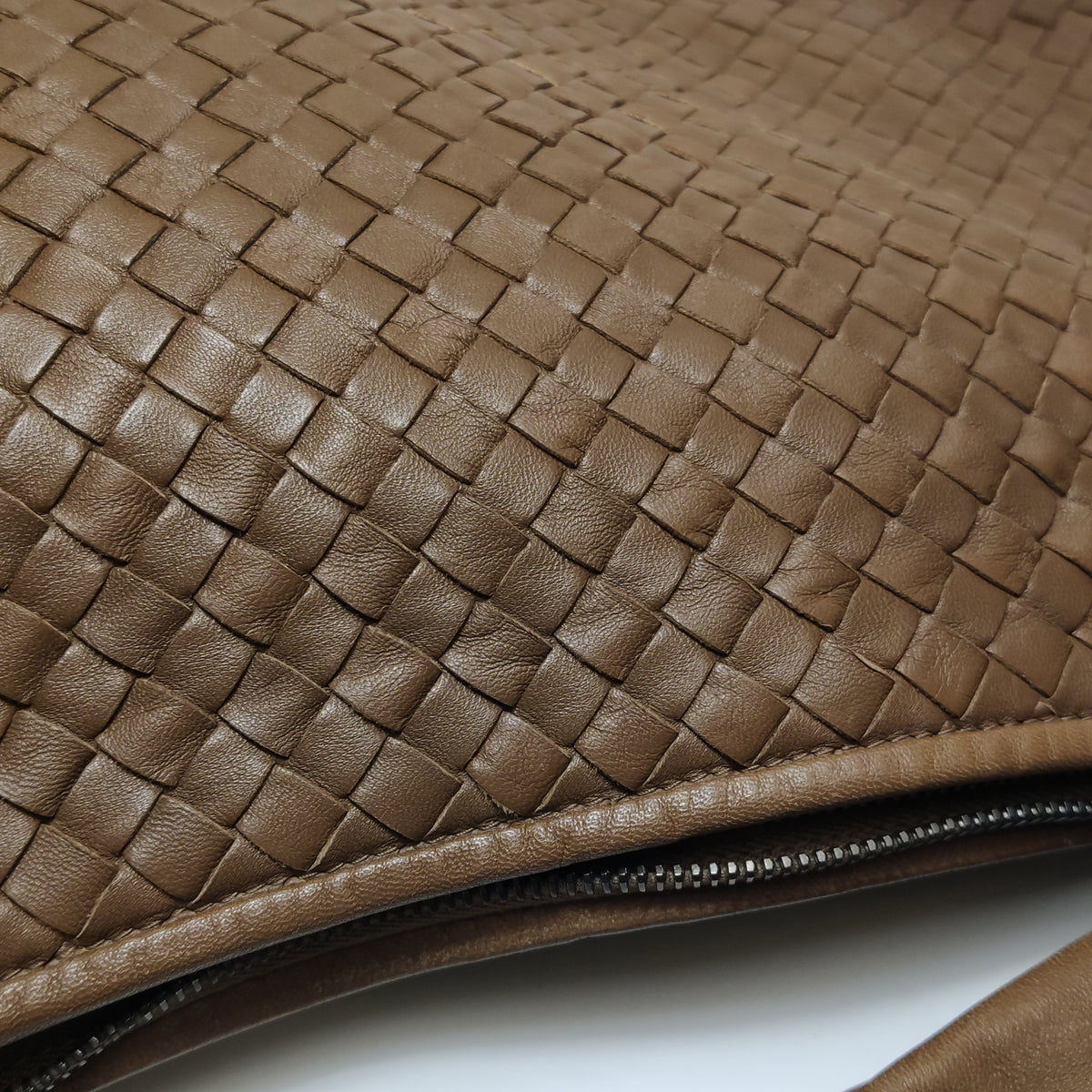 Bottega Veneta Intrecciato Hobo Brown