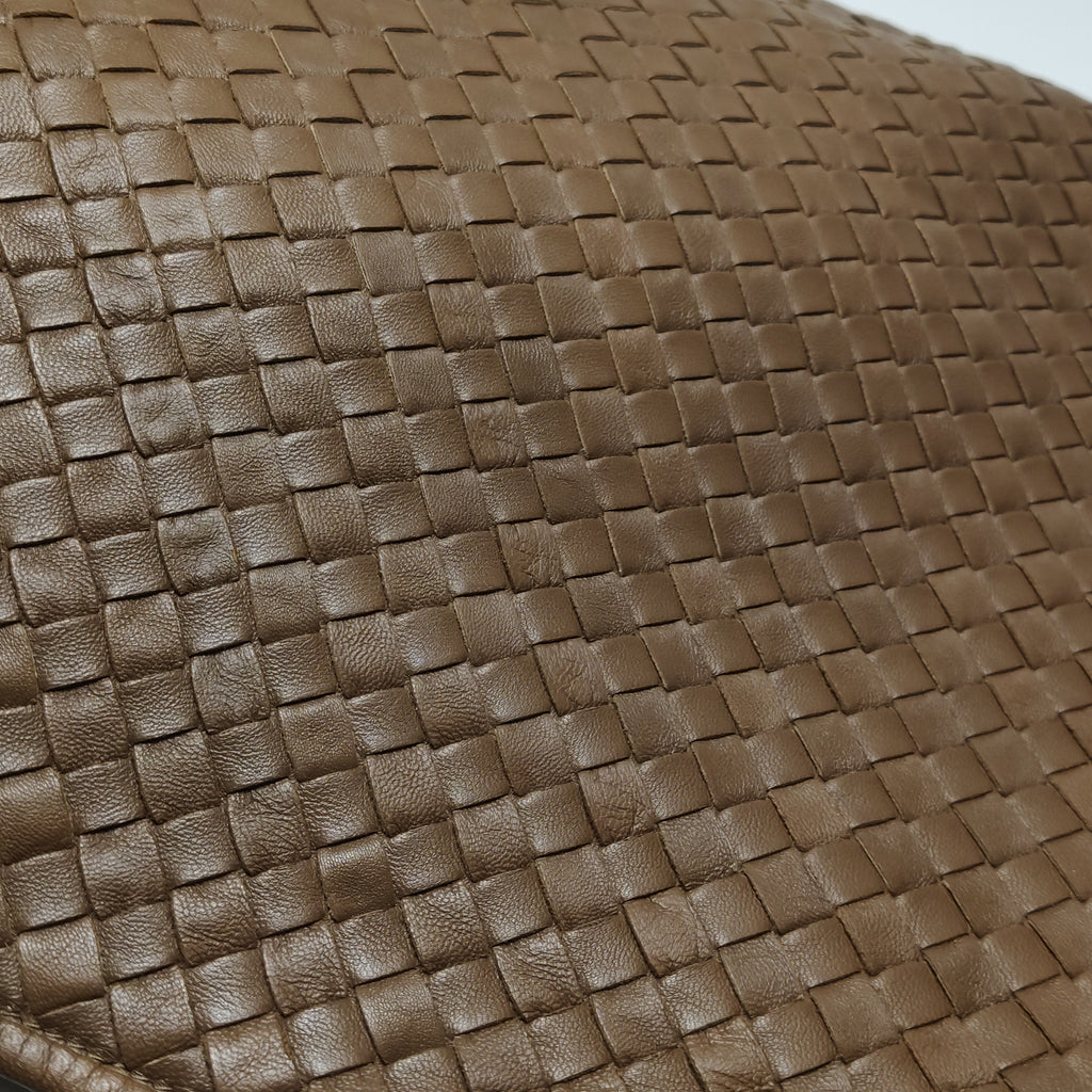 Bottega Veneta Intrecciato Hobo Brown