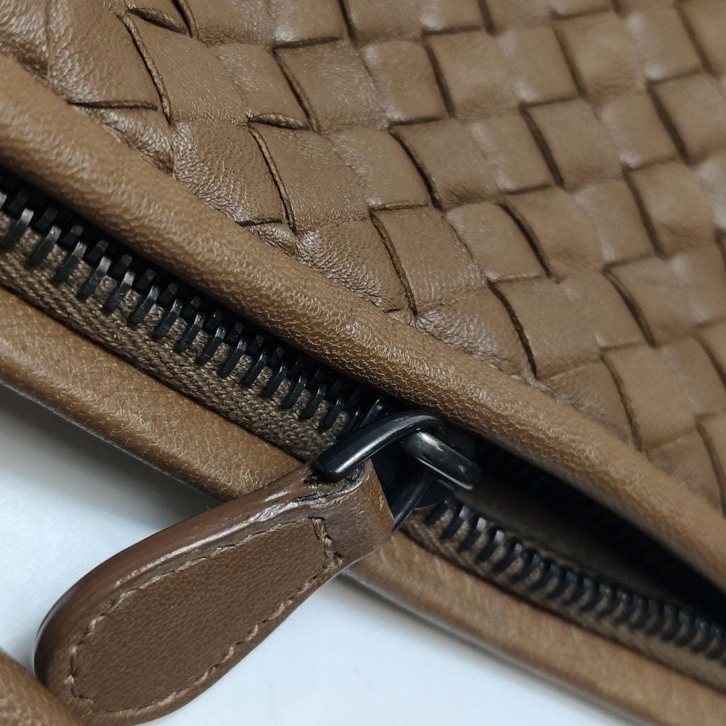 Bottega Veneta Intrecciato Hobo Brown