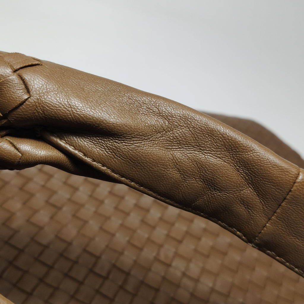 Bottega Veneta Intrecciato Hobo Brown