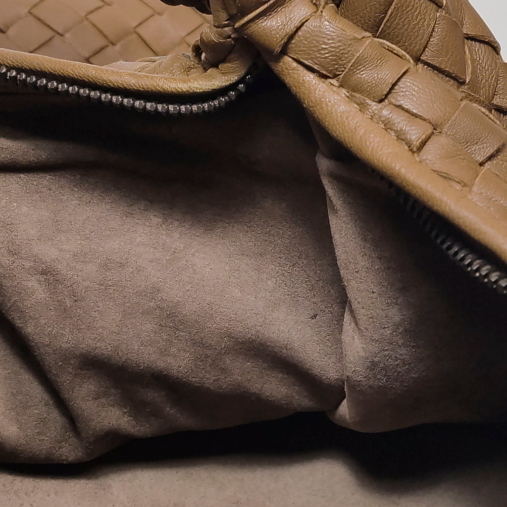 Bottega Veneta Intrecciato Hobo Brown