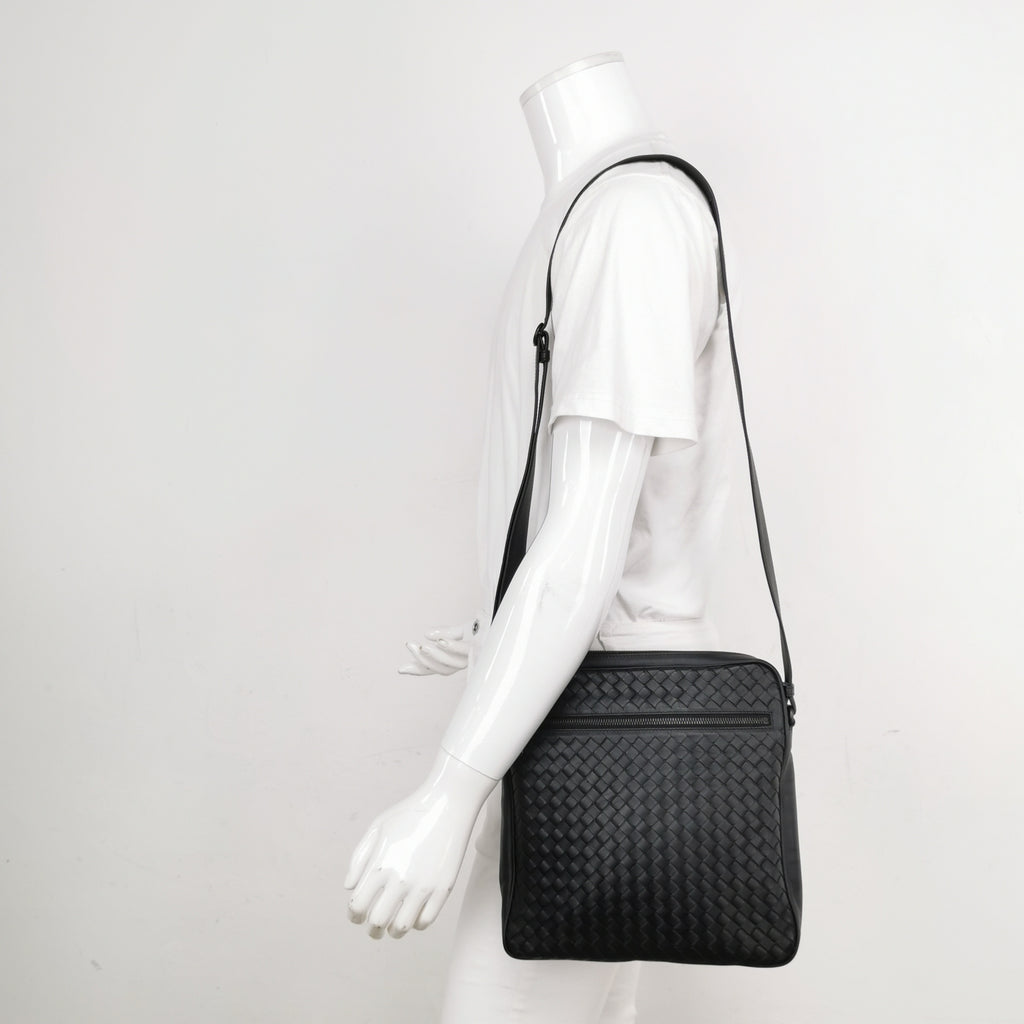 Bottega Veneta Intrecciato Messenger Bag