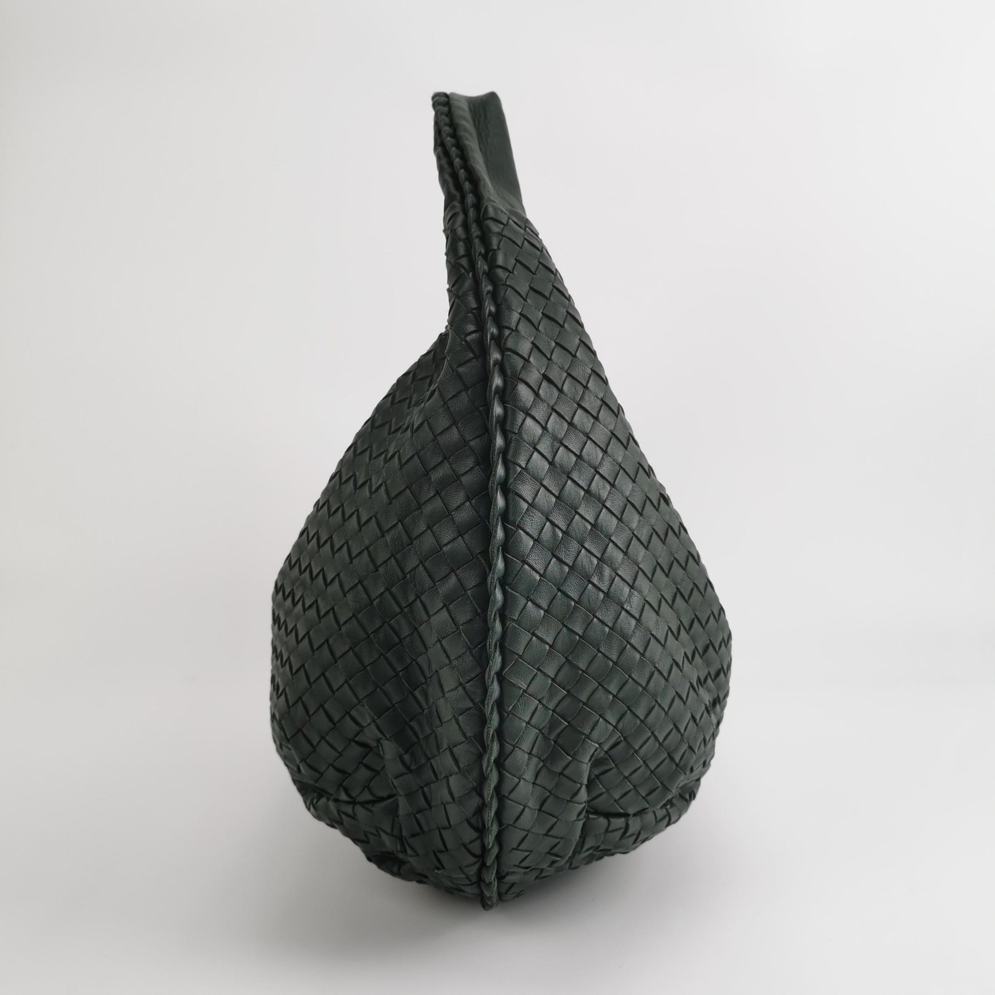 Bottega Veneta Belly Hobo Dark Green