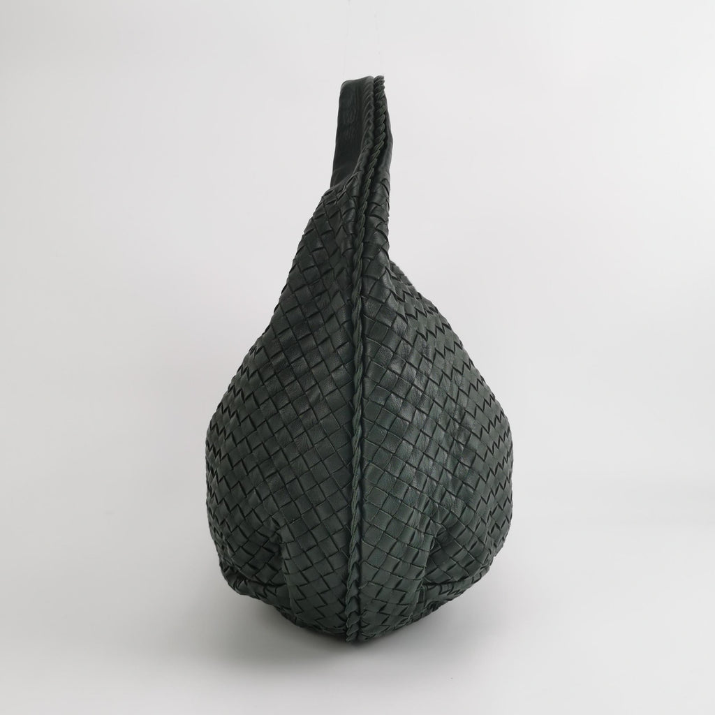 Bottega Veneta Belly Hobo Dark Green
