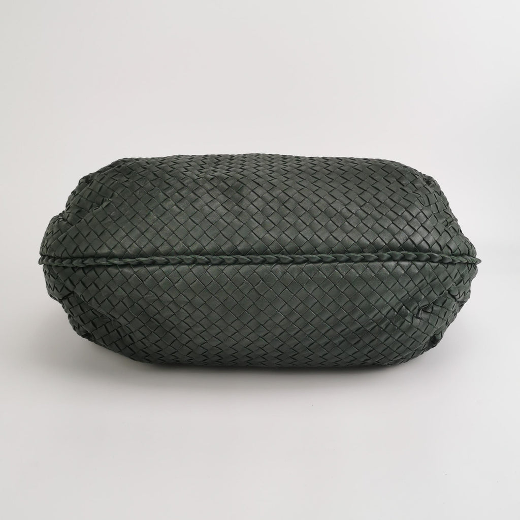 Bottega Veneta Belly Hobo Dark Green