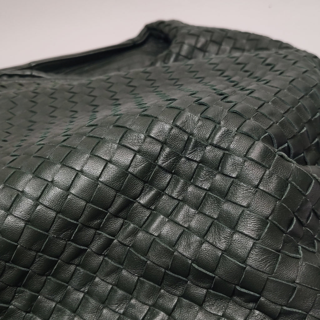 Bottega Veneta Belly Hobo Dark Green