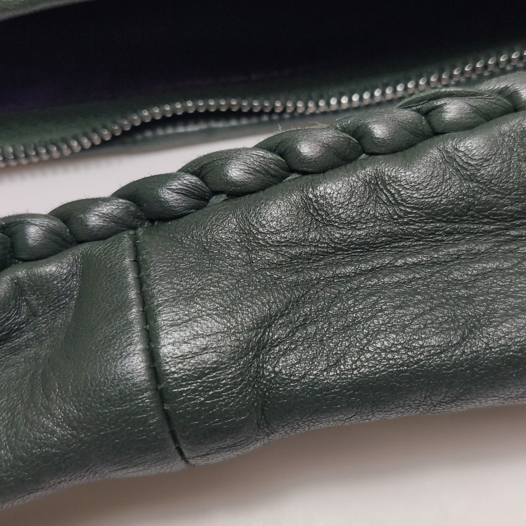 Bottega Veneta Belly Hobo Dark Green