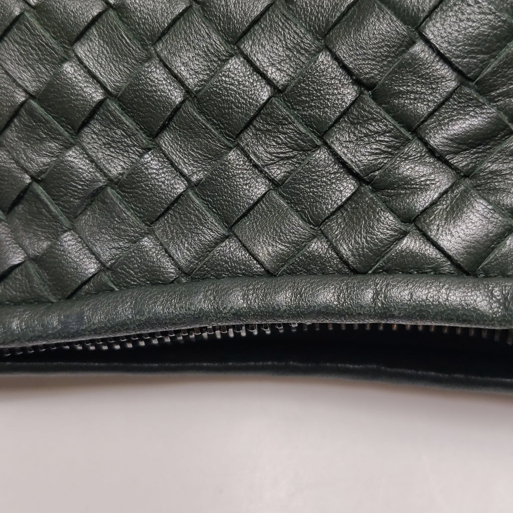Bottega Veneta Belly Hobo Dark Green