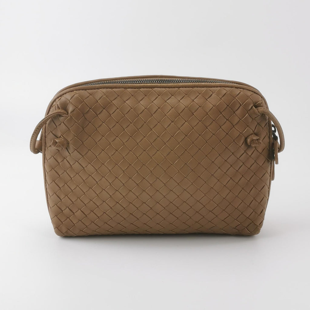 Bottega Veneta Nodini Crossbody Dark Beige