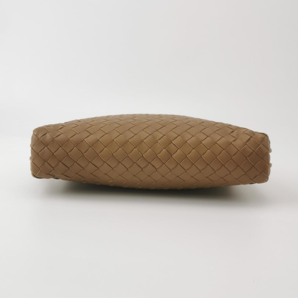 Bottega Veneta Nodini Crossbody Dark Beige