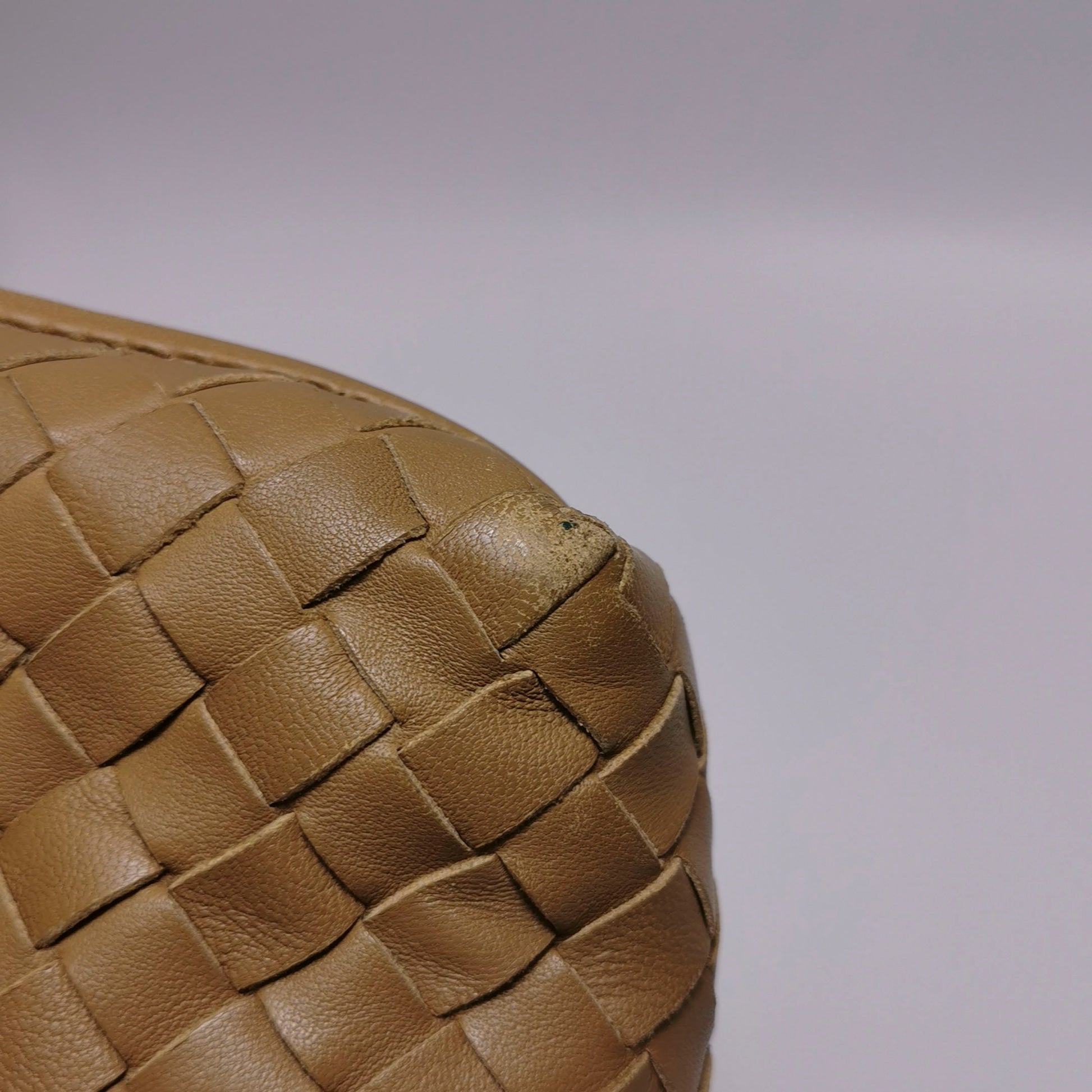 Bottega Veneta Nodini Crossbody Dark Beige