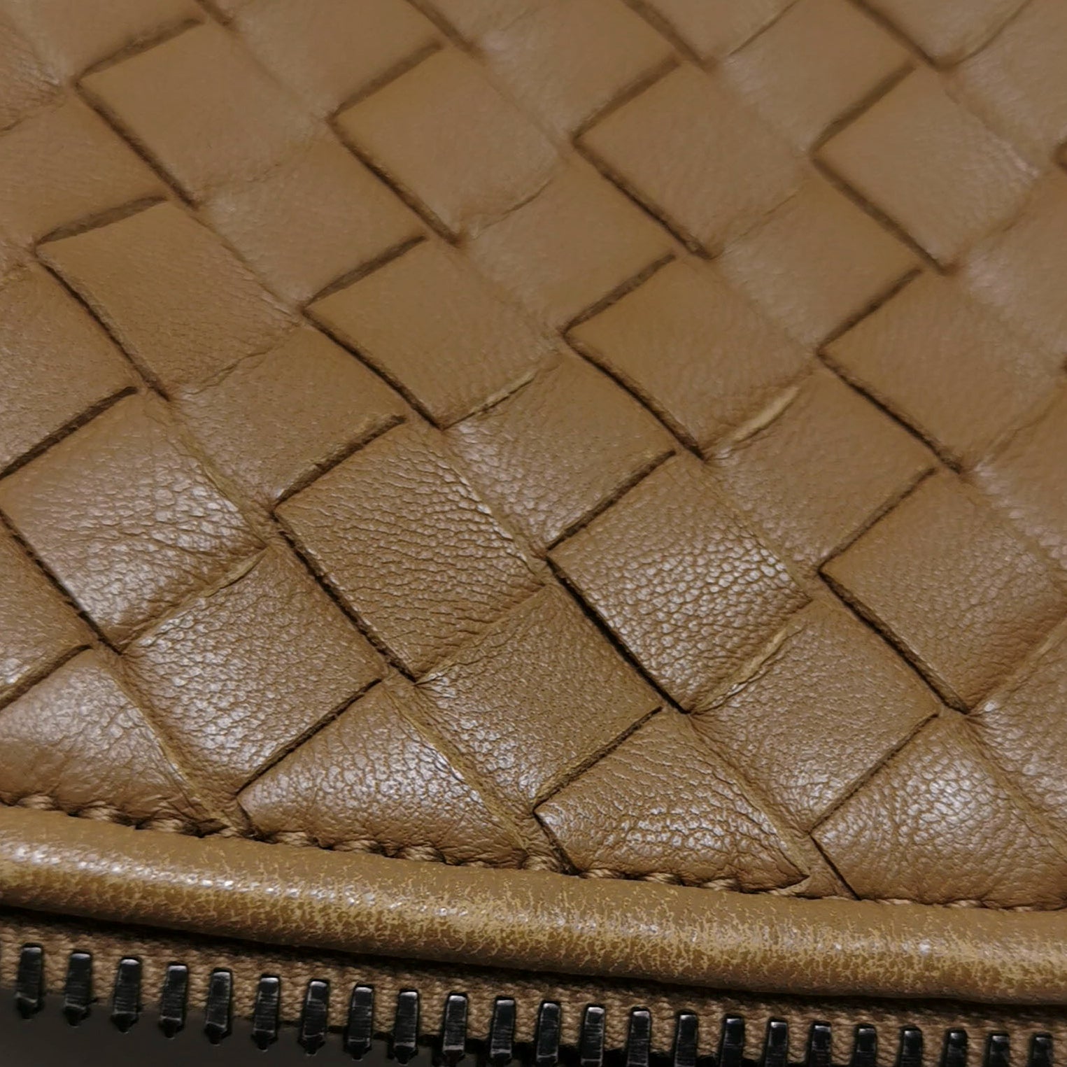 Bottega Veneta Nodini Crossbody Dark Beige