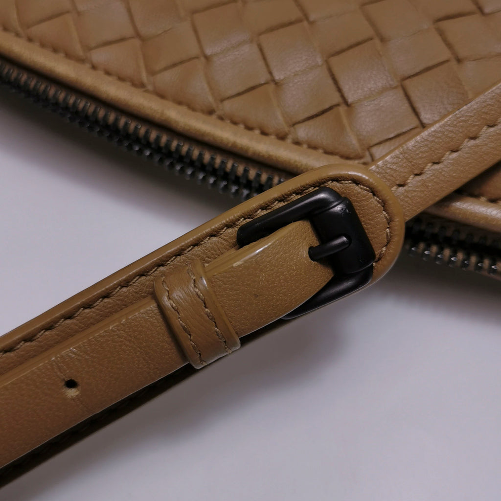 Bottega Veneta Nodini Crossbody Dark Beige
