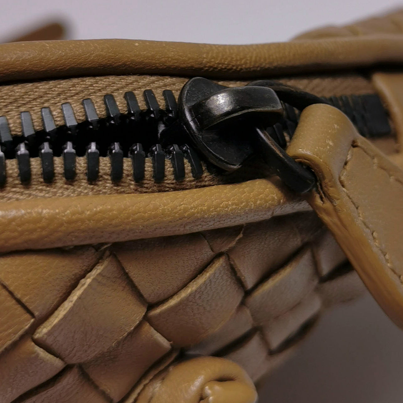 Bottega Veneta Nodini Crossbody Dark Beige