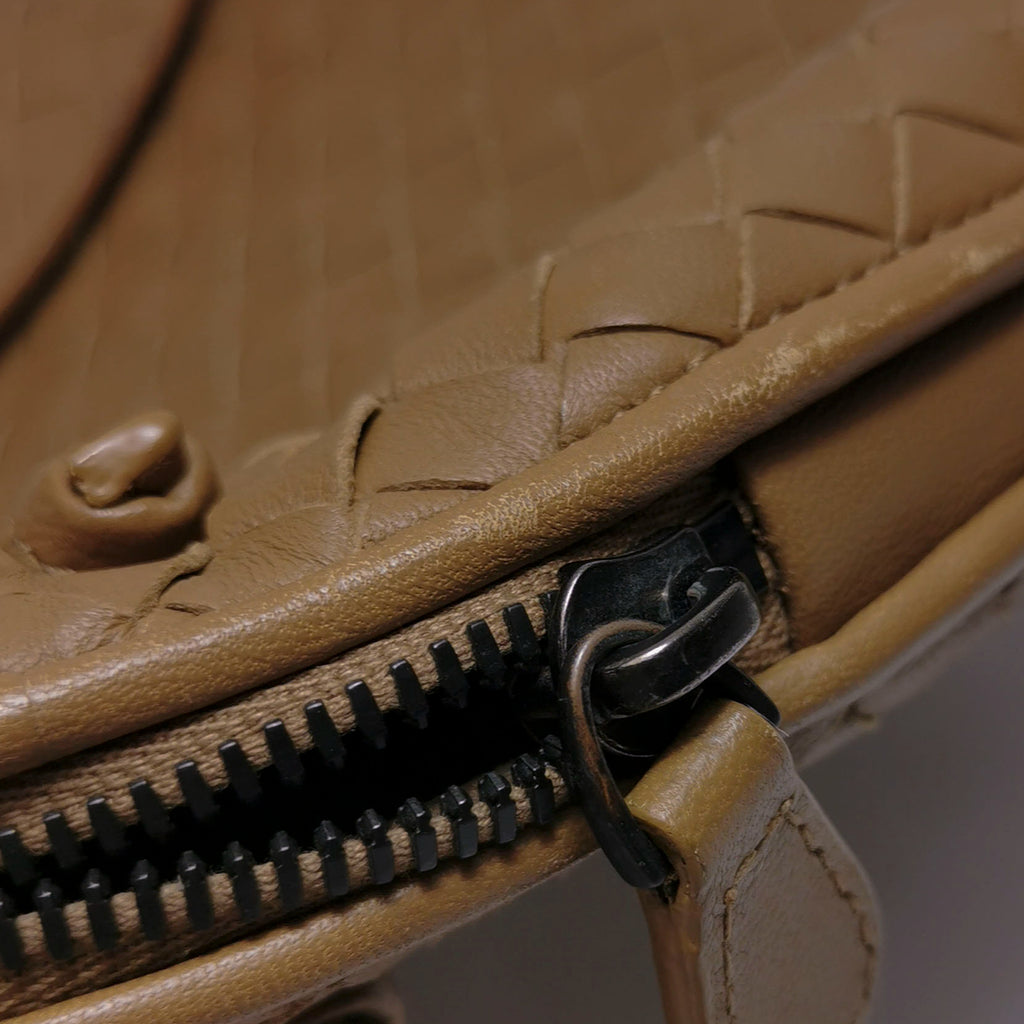 Bottega Veneta Nodini Crossbody Dark Beige