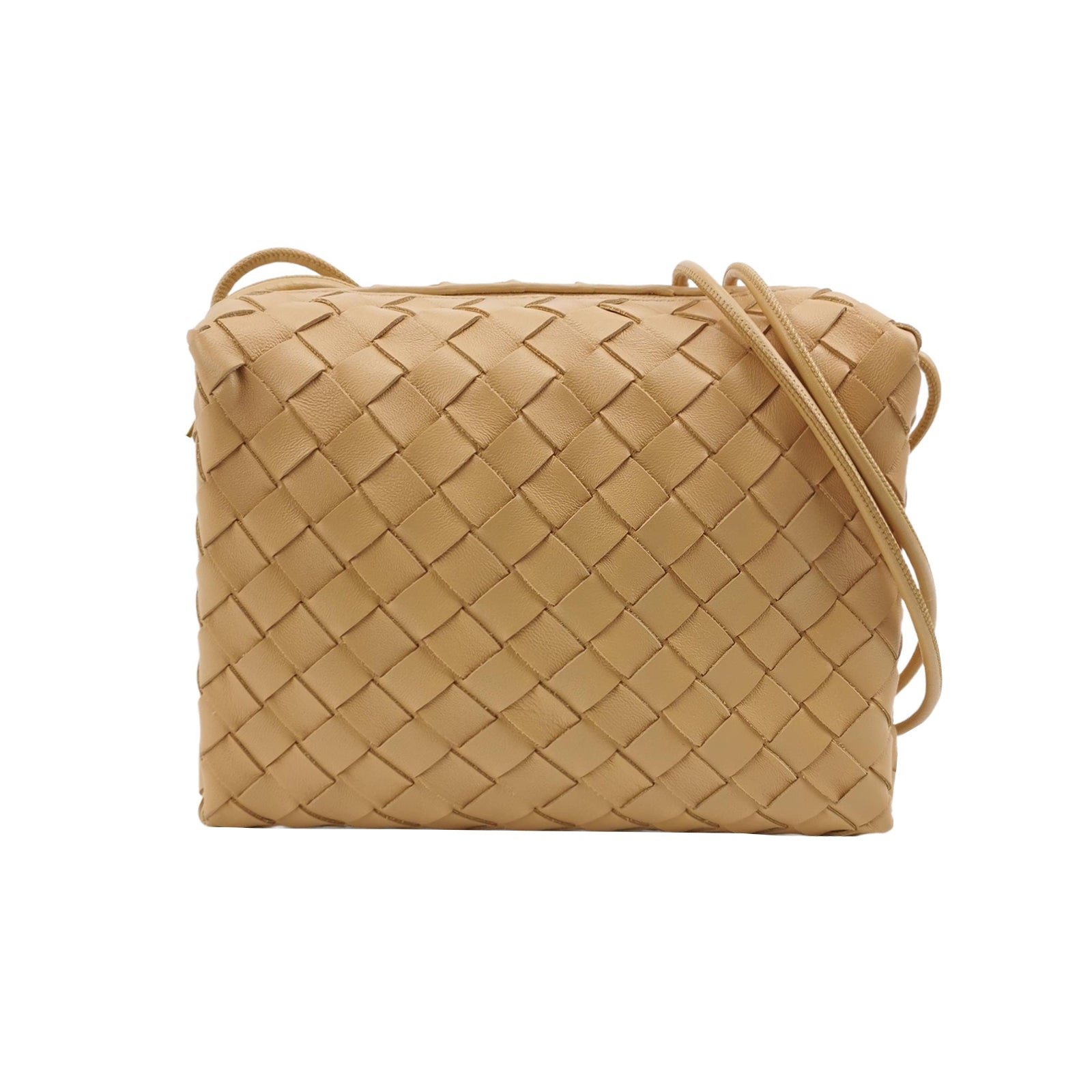 Bottega Veneta Loop Small Beige Crossbody