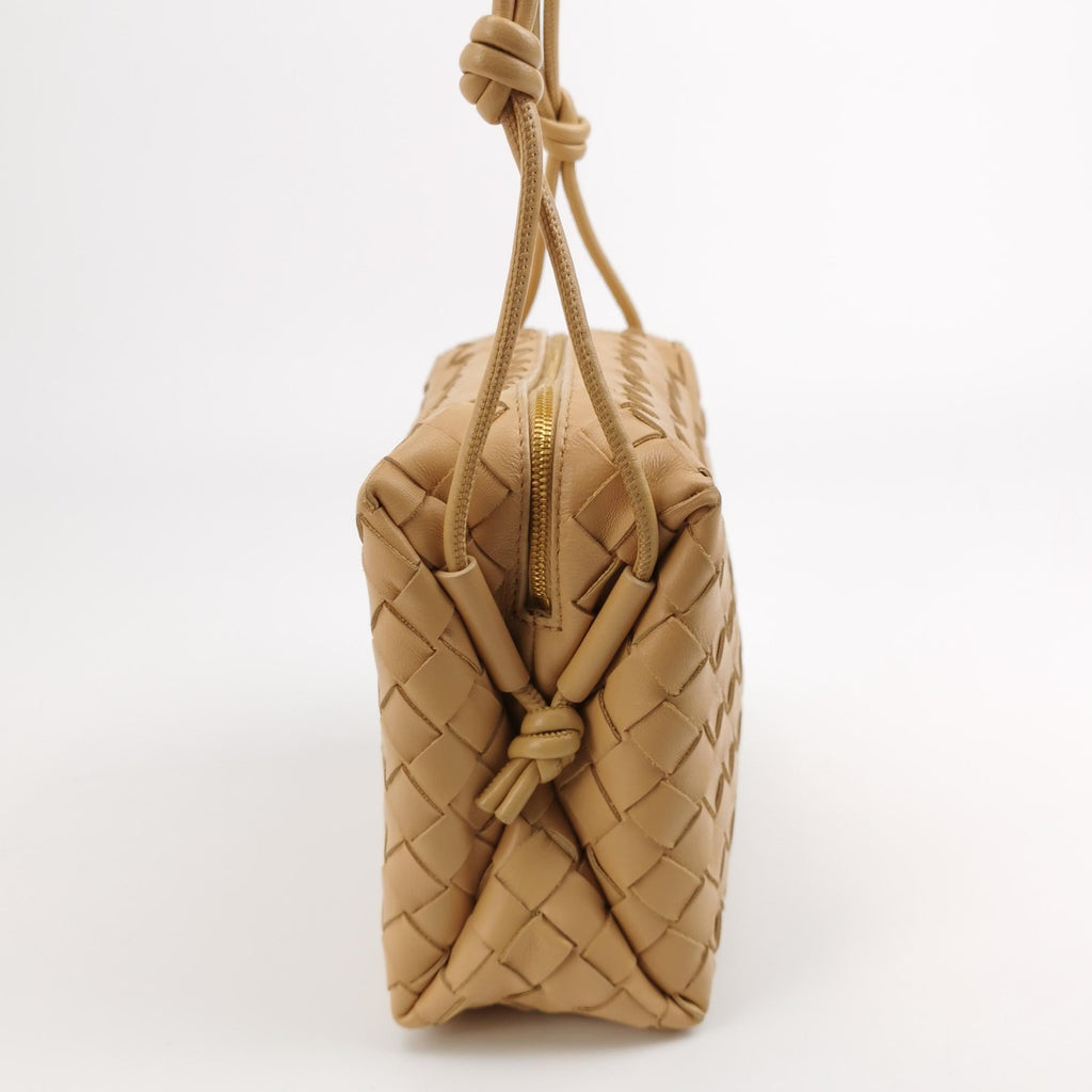 Bottega Veneta Loop Small Beige Crossbody