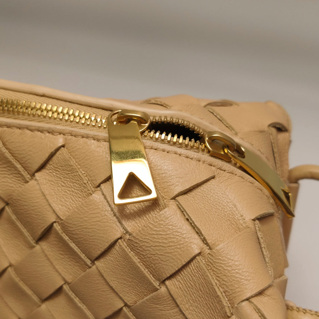 Bottega Veneta Loop Small Beige Crossbody