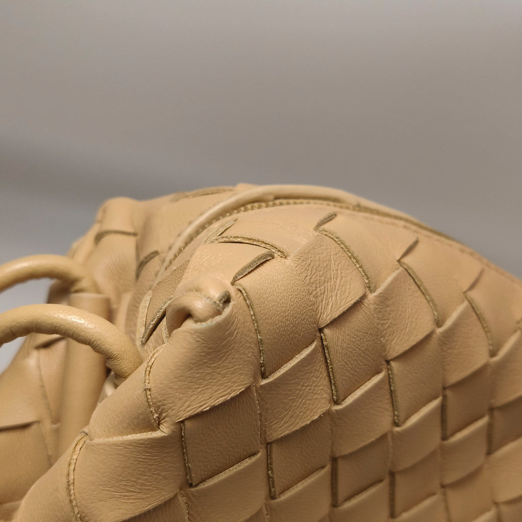 Bottega Veneta Loop Small Beige Crossbody